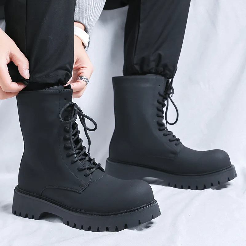 men luxury fashion stage nightclub high motorcycle boots original leather shoes cowboy platform boot cool long knight botas mans
men luxury fashion stage nightclub high motorcycle boots original leather shoes cowboy platform boot cool long knight botas mans