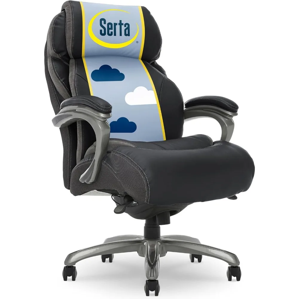 Jackson Executive Office Chair: Plush Wide Seat, Smart Layers Technology, Modern Comfort for Desk Chairs
Jackson Executive Office Chair: Plush Wide Seat, Smart Layers Technology, Modern Comfort for Desk Chairs