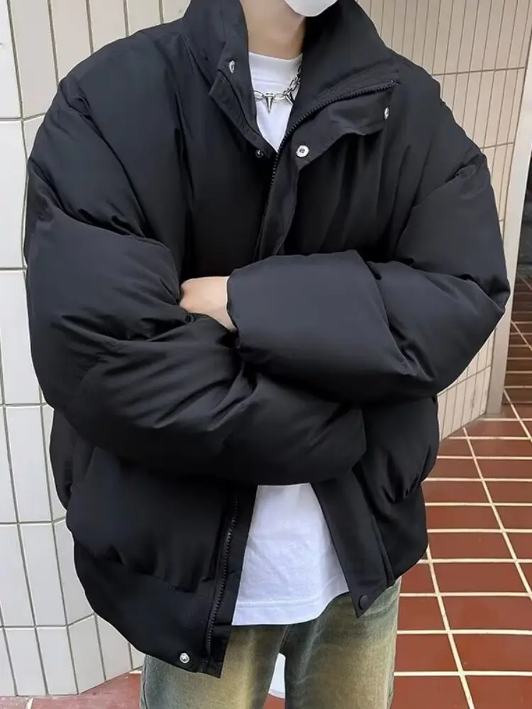 Мужская зимняя утепленная хлопковая куртка с воротником-стойкой, на молнии, повседневная, молодежная, модная, из полиэстера
Мужская зимняя утепленная хлопковая куртка с воротником-стойкой, на молнии, повседневная, молодежная, модная, из полиэстера