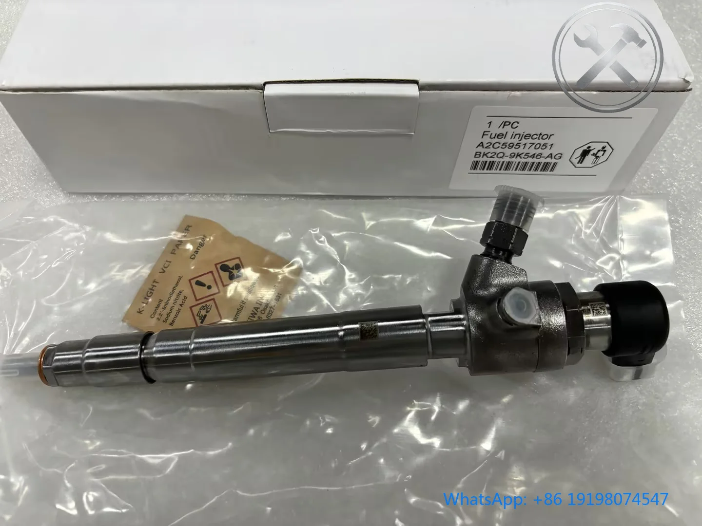 New BK2Q-9K546-AG A2C59517051 New Common Rail Injector Assembly 2.2L CK4Q-9K546-AA 5WS40745 1746967 Fuel Injector Engine Nozzle
New BK2Q-9K546-AG A2C59517051 New Common Rail Injector Assembly 2.2L CK4Q-9K546-AA 5WS40745 1746967 Fuel Injector Engine Nozzle