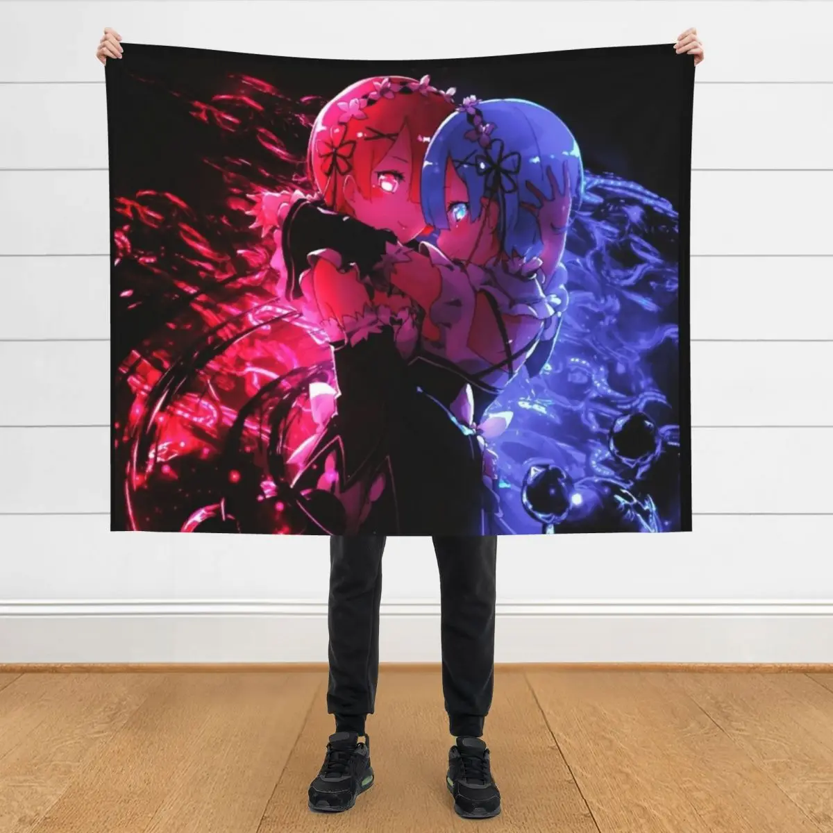 Rem and Ram ( re zero ) Throw Blanket for winter Luxury Brand Stuffeds Warm Blankets
Rem and Ram ( re zero ) Throw Blanket for winter Luxury Brand Stuffeds Warm Blankets