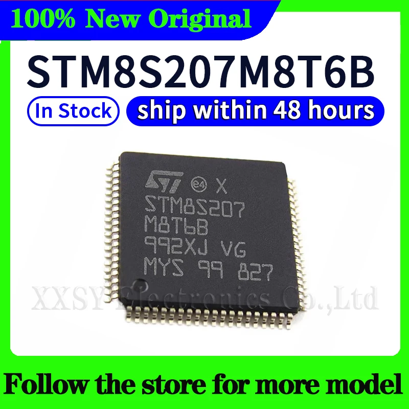 STM8S207M8T6B High quality New
STM8S207M8T6B High quality New