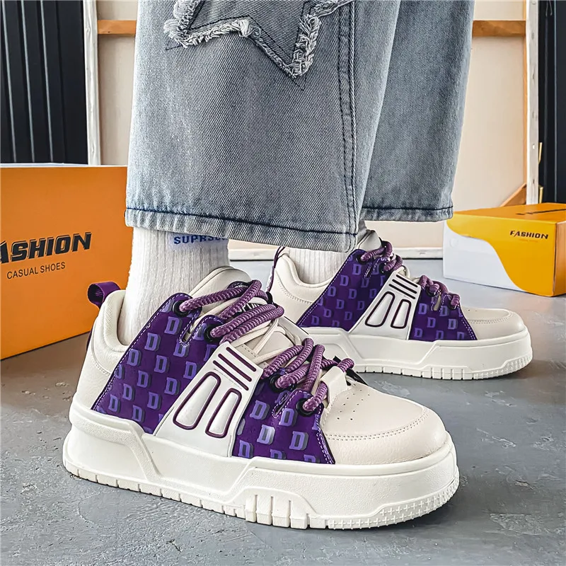 Men's sneakers Spring and Autumn casual thick bottom height plate shoes 
Men's sneakers Spring and Autumn casual thick bottom height plate shoes
