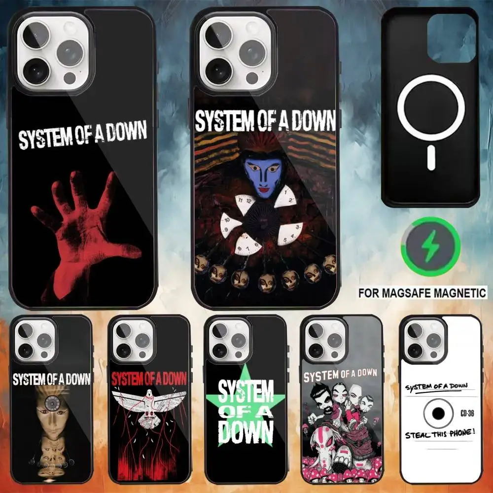 System of a Down Band Phone Case For iPhone 17,16,15,14,13,12,Plus,Pro,Max for Magsafe Magnetic Wireless Charging
System of a Down Band Phone Case For iPhone 17,16,15,14,13,12,Plus,Pro,Max for Magsafe Magnetic Wireless Charging