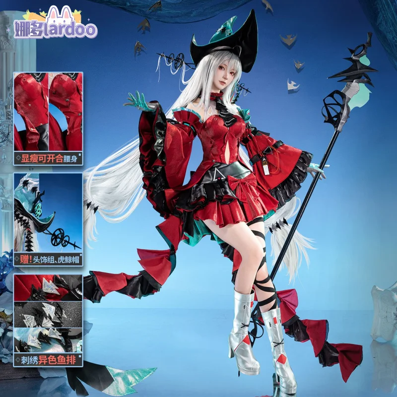 Arknights Skadi the Corrupting Heart Cosplay Costume Abyssal Hunters Uniform Halloween Carnival Party Clothing
Arknights Skadi the Corrupting Heart Cosplay Costume Abyssal Hunters Uniform Halloween Carnival Party Clothing