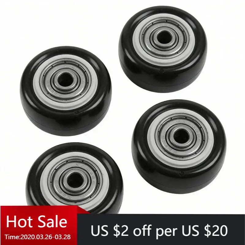 4Pcs 1.5/2Inch Rubber Single Wheel Caster, Black Swivel Replacement Rollers for Trolley Furniture Cart
4Pcs 1.5/2Inch Rubber Single Wheel Caster, Black Swivel Replacement Rollers for Trolley Furniture Cart