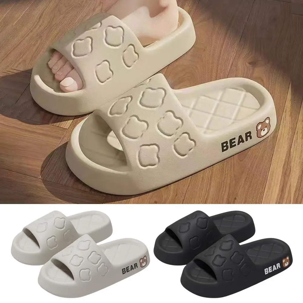 Ladies Summer Slippers Comfortable Home Slippers Cute Cartoon Bear Summer Slippers for Indoor Outdoor Unisex Anti-slip Slipper
Ladies Summer Slippers Comfortable Home Slippers Cute Cartoon Bear Summer Slippers for Indoor Outdoor Unisex Anti-slip Slipper
