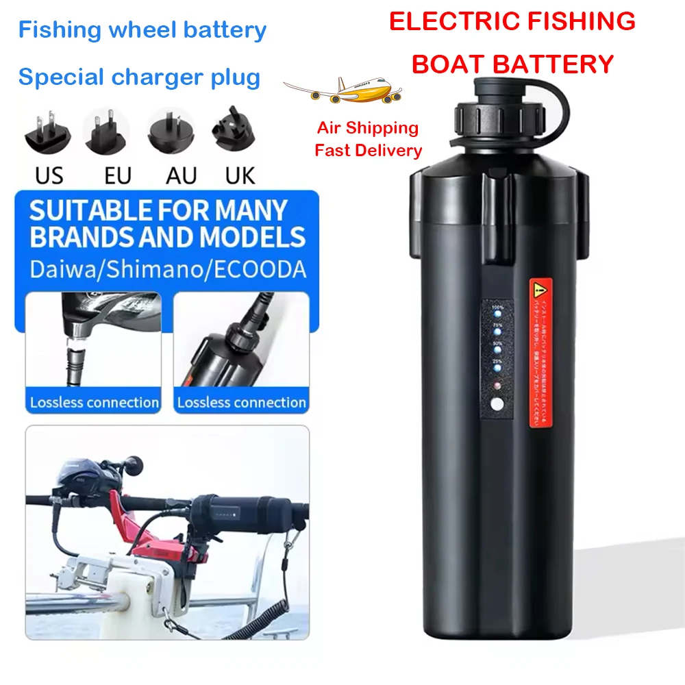 7000mAh Electric Reel Battery For SHIMANO DAIWA ECOODA GTK 7000mAh Waterproof Sea Fishing Electric Droplet Wheel Lithium Battery
7000mAh Electric Reel Battery For SHIMANO DAIWA ECOODA GTK 7000mAh Waterproof Sea Fishing Electric Droplet Wheel Lithium Battery
