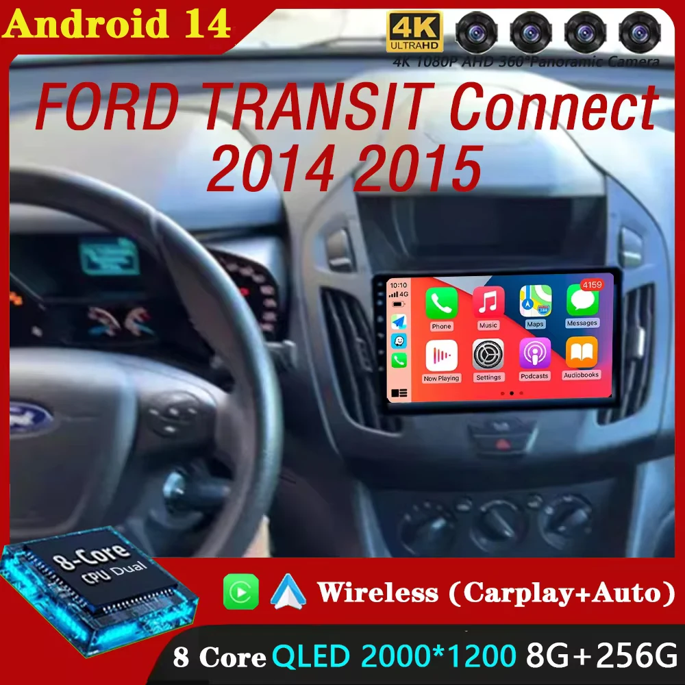9-дюймовое радио Android 14 аудио для FORD TRANSIT Connect 2014 2015 CarPlay WITSON multimedia Automotivo GPS WIFI BT DSP Автомобильная стереосистема 4G
9-дюймовое радио Android 14 аудио для FORD TRANSIT Connect 2014 2015 CarPlay WITSON multimedia Automotivo GPS WIFI BT DSP Автомобильная стереосистема 4G