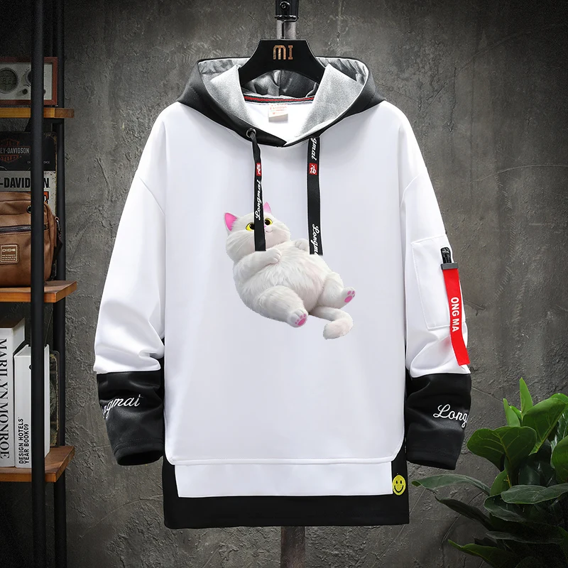 Hooded Sweatirt Men's Thiened Long Sve Fce Lined Printed Loose Fit Autumn Winter New Sle Teenage Outerwear
Hooded Sweatirt Men's Thiened Long Sve Fce Lined Printed Loose Fit Autumn Winter New Sle Teenage Outerwear