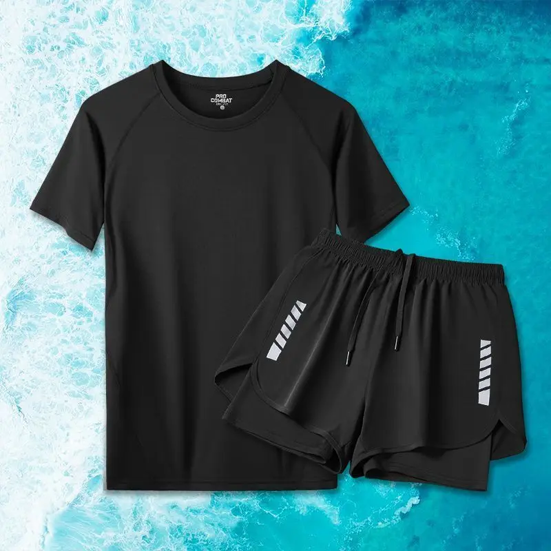 Men's Swimwear Set: Perfect for Swimming, Hot Spring Soaks – Suitable for Adults, Teens, and Boys
Men's Swimwear Set: Perfect for Swimming, Hot Spring Soaks – Suitable for Adults, Teens, and Boys