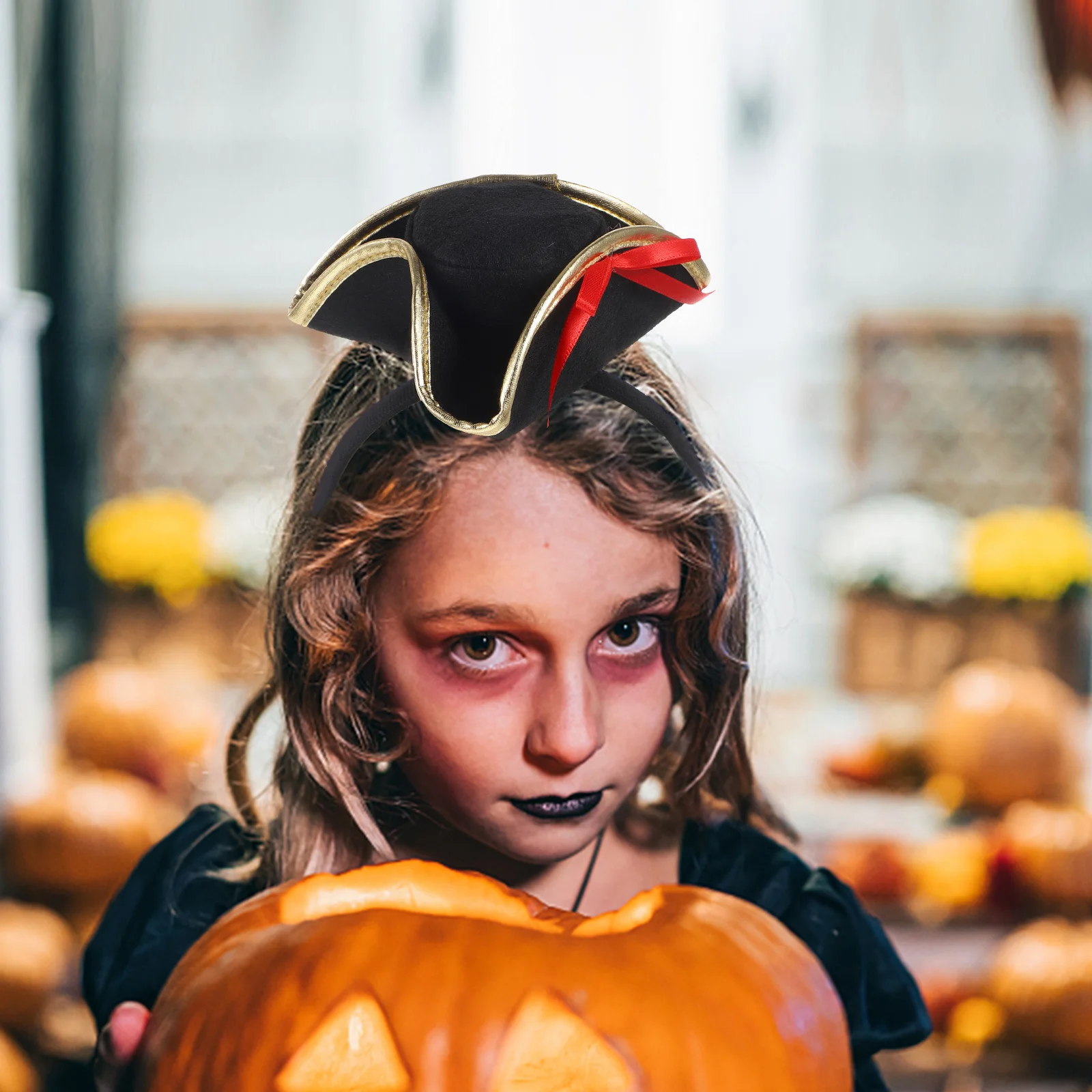 Halloween Headband Pirate Hat Design Unique Party Hair Decorating Prop for Costume Events Cosplay Supplies Festival Decor
Halloween Headband Pirate Hat Design Unique Party Hair Decorating Prop for Costume Events Cosplay Supplies Festival Decor