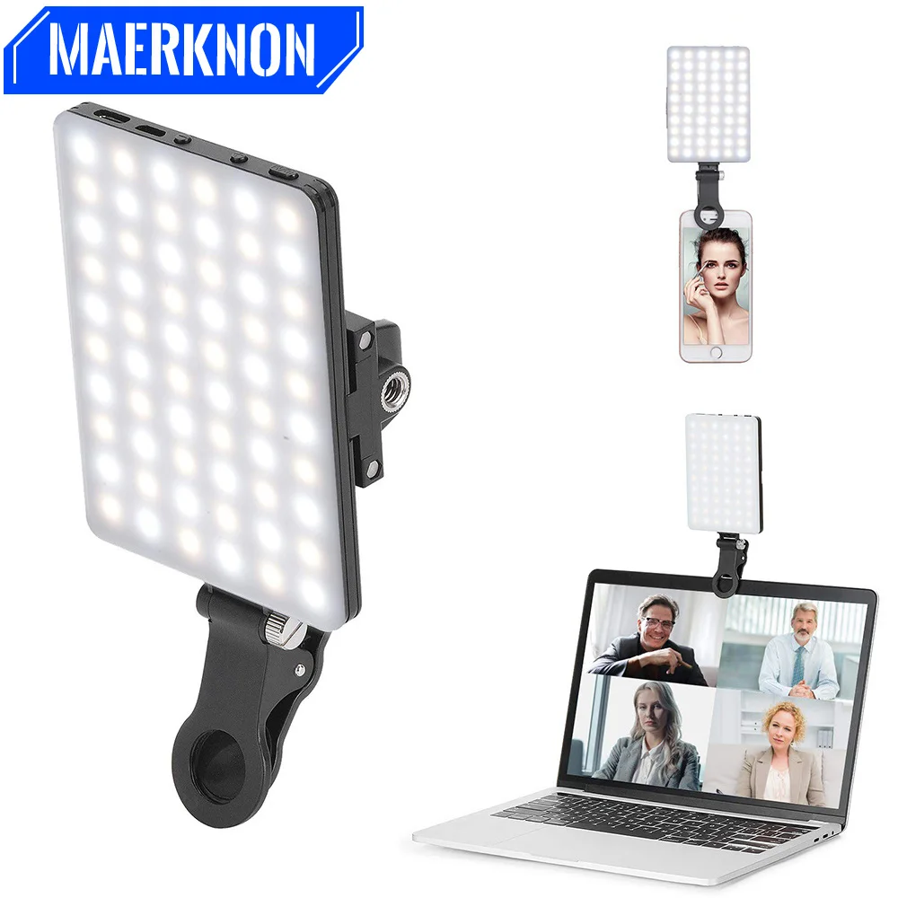 Portable Phone LED Selfie Light 3 Modes Adjustable Brightness Live Broadcast Selfie Video Conference LED Photography Fill Light
Portable Phone LED Selfie Light 3 Modes Adjustable Brightness Live Broadcast Selfie Video Conference LED Photography Fill Light