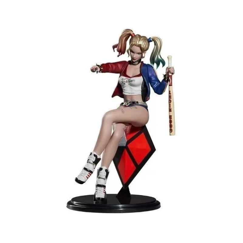 Beautiful girl doll Sexy and alluring Little ugly girl Harley Quinn sitting posture Anime around animation figure gift toy model
Beautiful girl doll Sexy and alluring Little ugly girl Harley Quinn sitting posture Anime around animation figure gift toy model