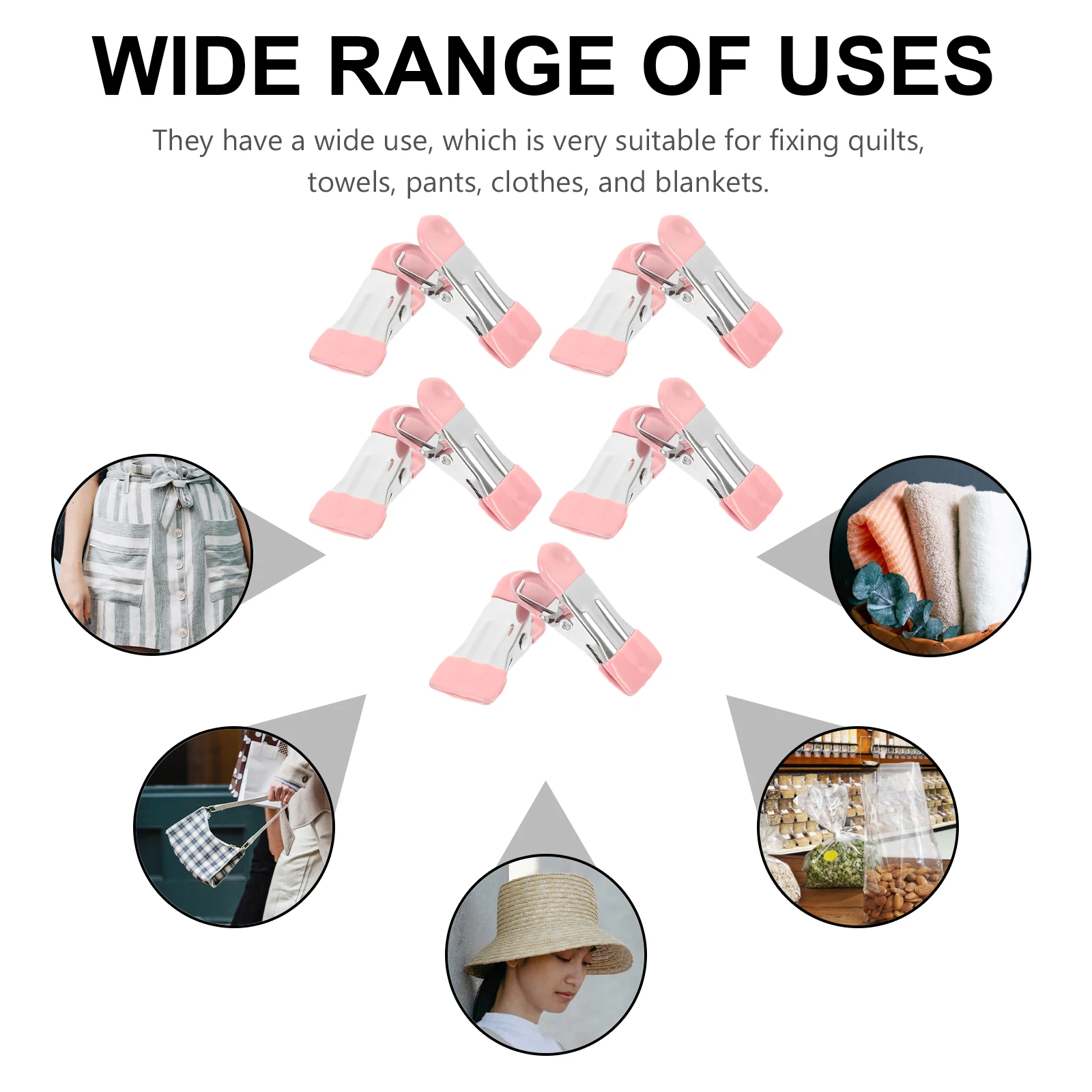10pcs Clothes Clips Heavy Duty Quilt Clamp Anti Slip Fabric Windproof Pocket Bedsheet Fixing Sewing Quilting Bag Chip for Food
10pcs Clothes Clips Heavy Duty Quilt Clamp Anti Slip Fabric Windproof Pocket Bedsheet Fixing Sewing Quilting Bag Chip for Food