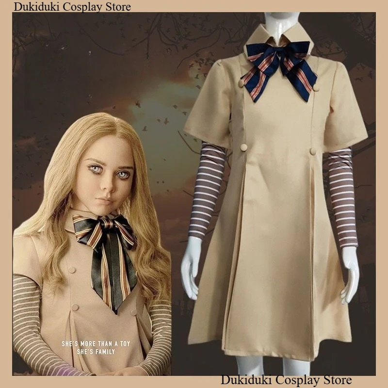 M3GAN косплей костюм для девочек и женщин AI кукла роботы меган платья униформа MEGAN для девочек и взрослых костюм на Хэллоуин платье
M3GAN косплей костюм для девочек и женщин AI кукла роботы меган платья униформа MEGAN для девочек и взрослых костюм на Хэллоуин платье