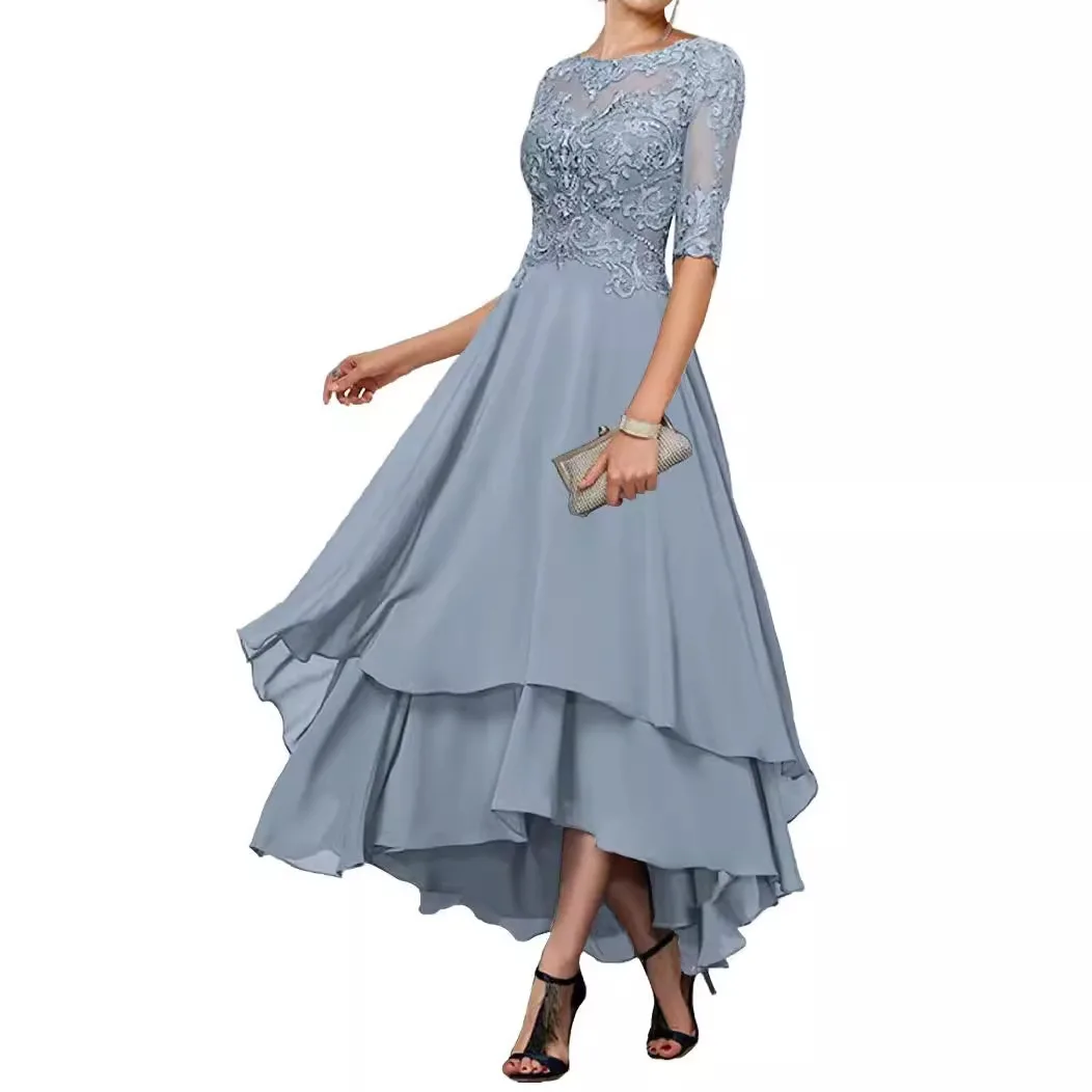 New Banquet Birthday Ball Dress Stylish Simple Versatile Temperament Elegant Holiday Style High-end Dress
New Banquet Birthday Ball Dress Stylish Simple Versatile Temperament Elegant Holiday Style High-end Dress