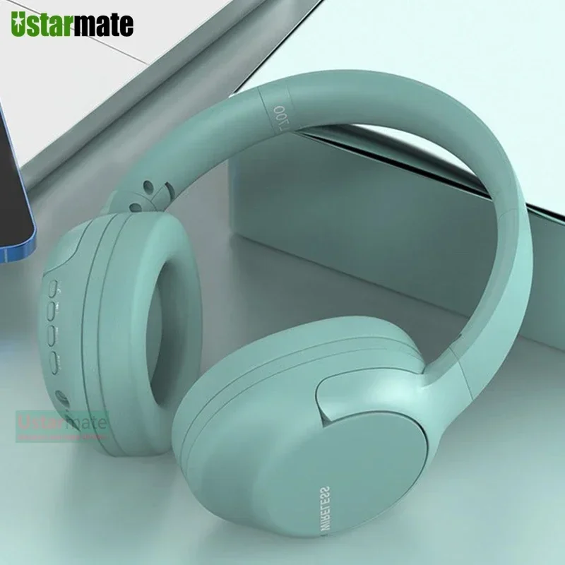 HIFI Беспроводные наушники 3D стерео Bluetooth-гарнитура Складные игровые музыкальные наушники с микрофоном TF-карта Наушники с шумоподавлением
HIFI Беспроводные наушники 3D стерео Bluetooth-гарнитура Складные игровые музыкальные наушники с микрофоном TF-карта Наушники с шумоподавлением