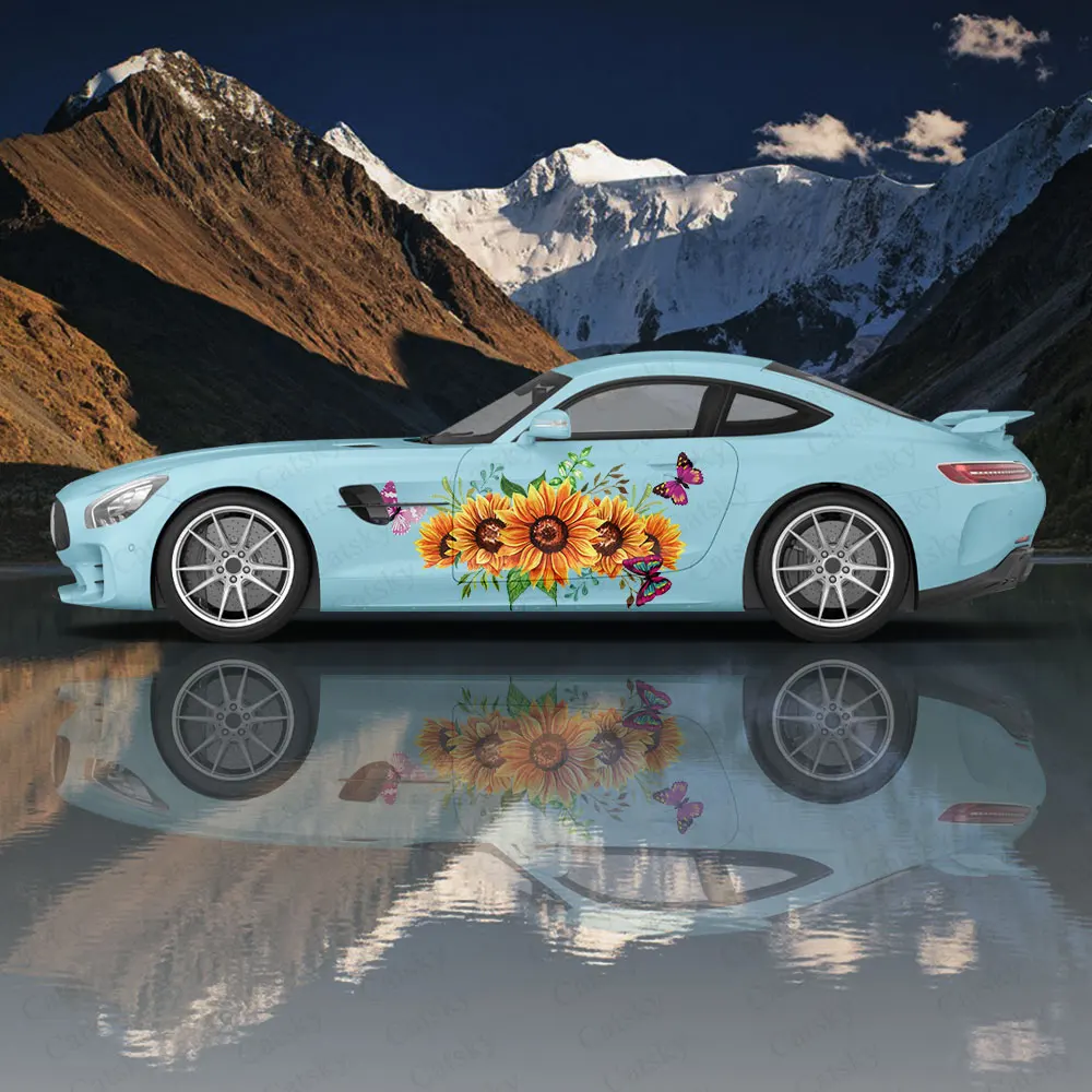 Butterfly & Sunflower Car Body Sticker Itasha Vinyl Car Side Decal Sticker Body Sticker Car Decor Sticker Car Protective Film
Butterfly & Sunflower Car Body Sticker Itasha Vinyl Car Side Decal Sticker Body Sticker Car Decor Sticker Car Protective Film