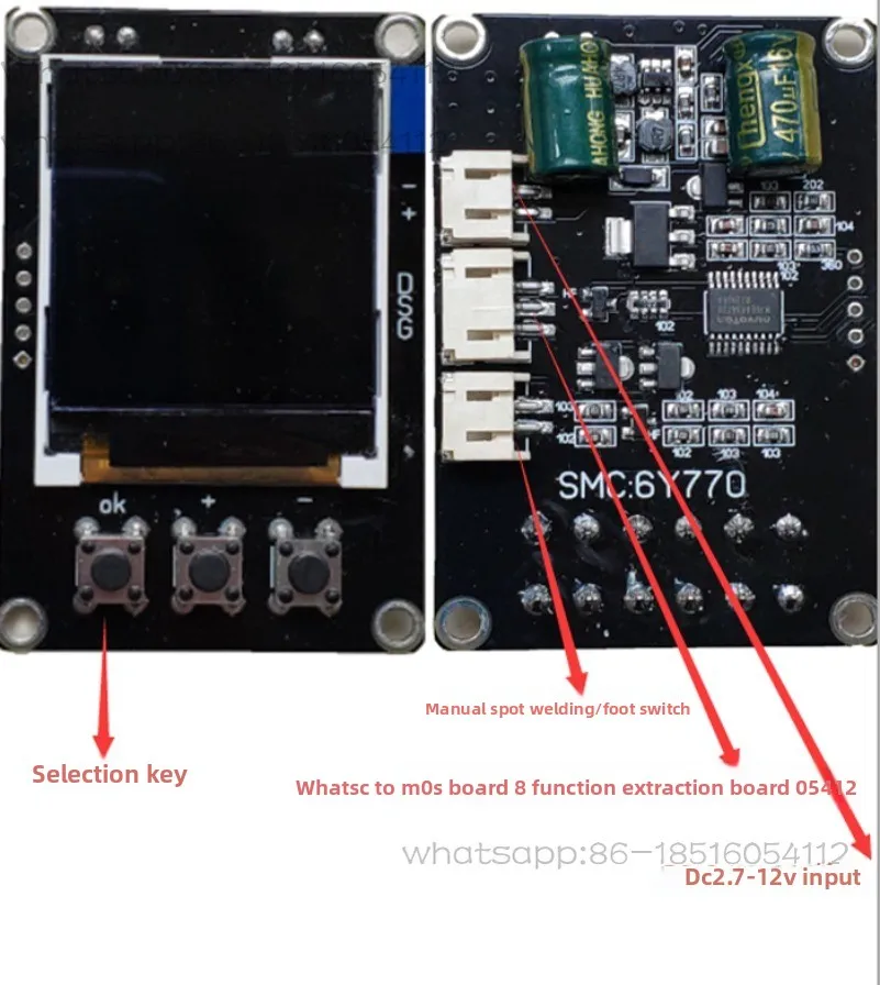 6Y770 Double Pulse Spot Welding Machine Control Board Pen Needle Energy Storage Spot Welding Machine I
6Y770 Double Pulse Spot Welding Machine Control Board Pen Needle Energy Storage Spot Welding Machine I