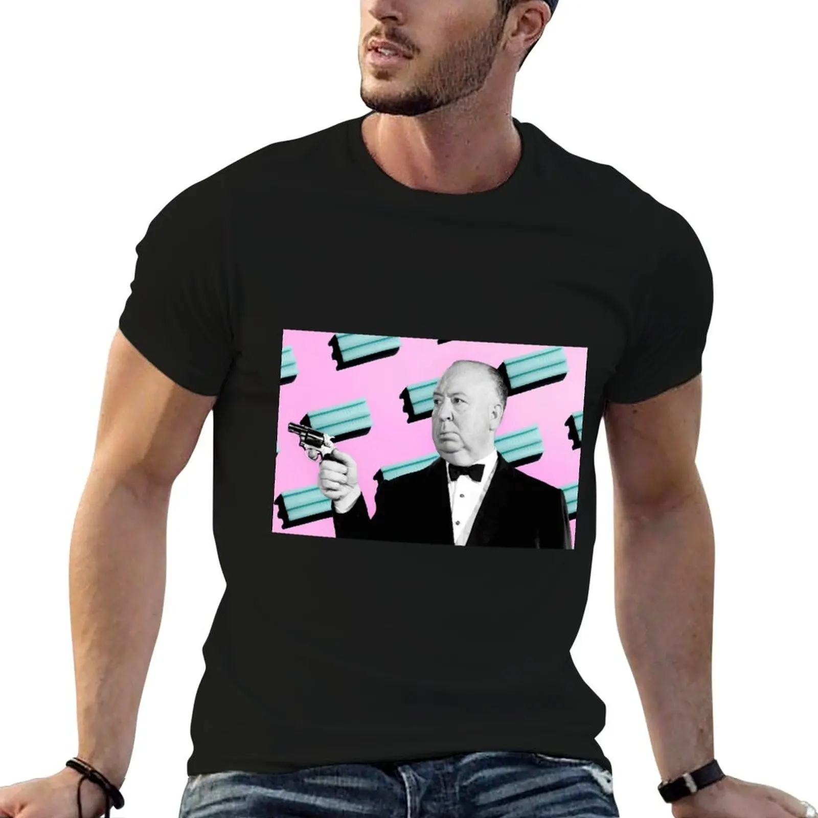 Alfred Hitchcock pop art pattern T-Shirt t shirt man luxury cotton t shirts high quality t shirts for man cotton T-shirt
Alfred Hitchcock pop art pattern T-Shirt t shirt man luxury cotton t shirts high quality t shirts for man cotton T-shirt