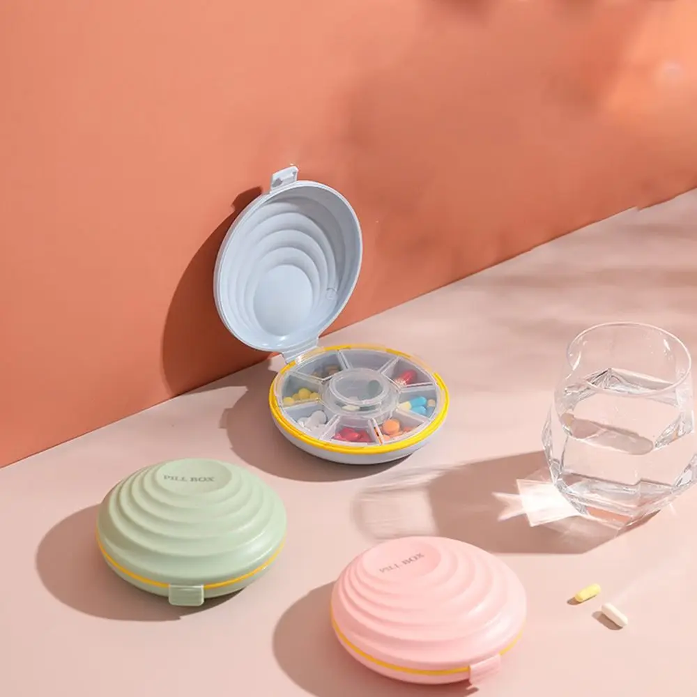 Portable Pill Case Sealed Lightweight Mini Medicine Boxes Round Fashionable Pill Container Women
Portable Pill Case Sealed Lightweight Mini Medicine Boxes Round Fashionable Pill Container Women