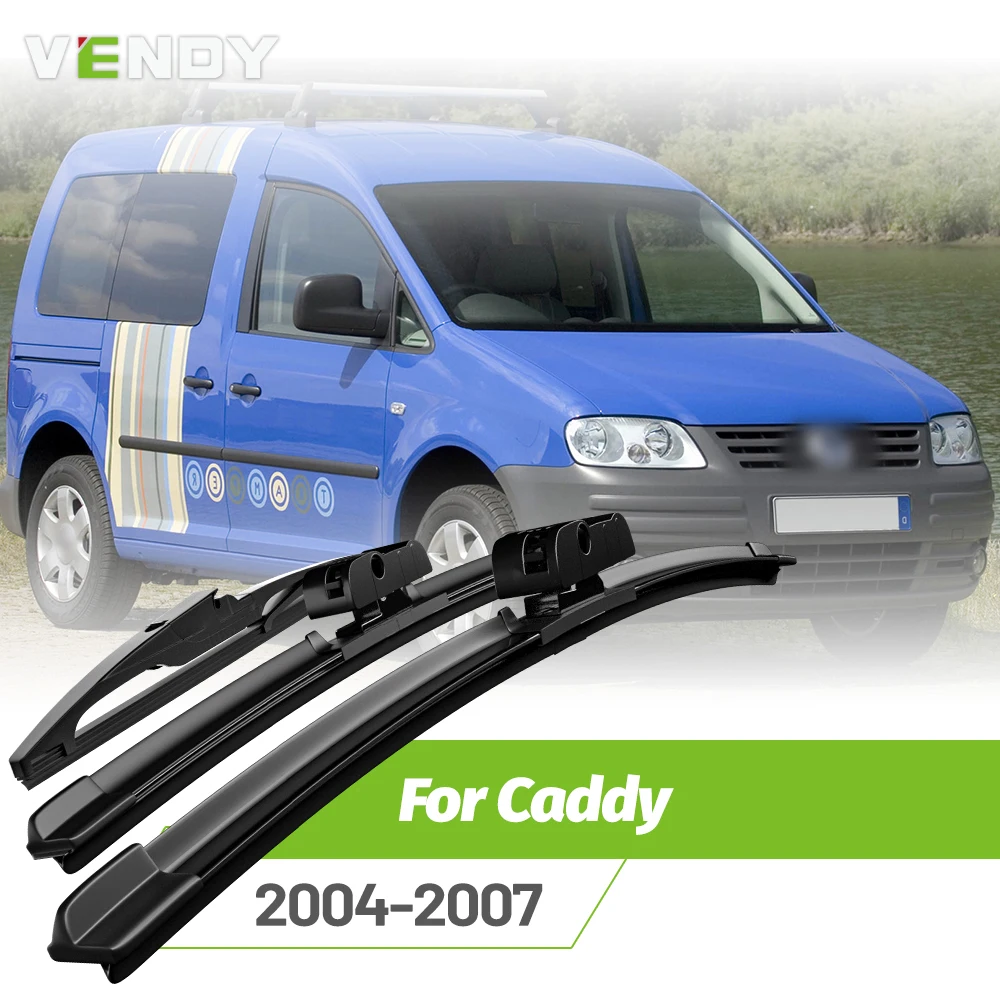 Front & Rear Wiper Blades Set For VW Caddy MK3 2004-2007 Windshield Windscreen Window Rain Brushes 24"+19"+16"
Front & Rear Wiper Blades Set For VW Caddy MK3 2004-2007 Windshield Windscreen Window Rain Brushes 24"+19"+16"
