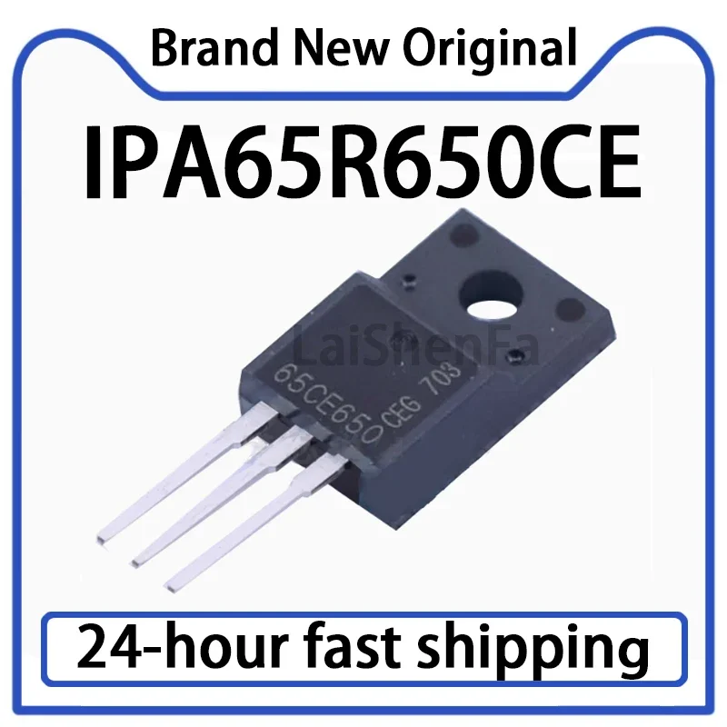 10 шт. IPA65R650CE прямая вставка TO-220F N-канальный МОП-транзистор оригинальный на складе
10 шт. IPA65R650CE прямая вставка TO-220F N-канальный МОП-транзистор оригинальный на складе