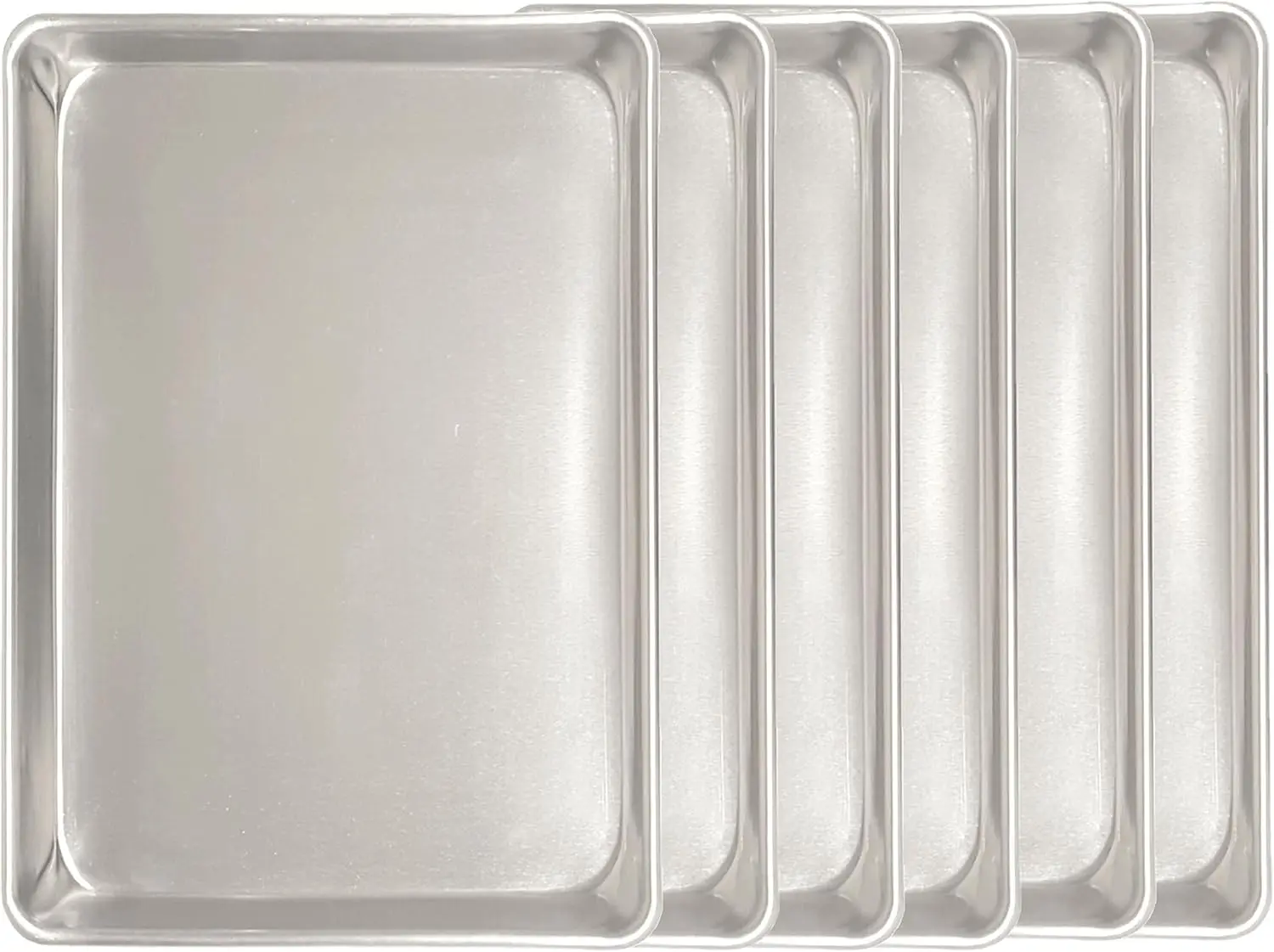 Aluminum Sheet Pan 16" x 22" Baking Sheets 20 Gauge Set of 6- Baking Pan Baking Sheet Perfect
Aluminum Sheet Pan 16" x 22" Baking Sheets 20 Gauge Set of 6- Baking Pan Baking Sheet Perfect