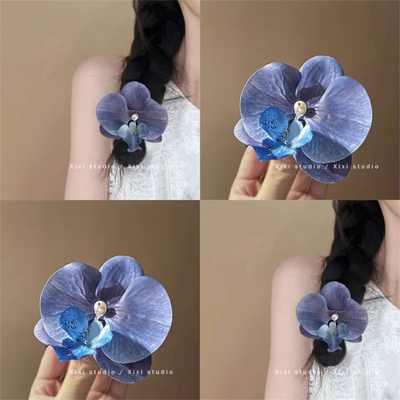 1 шт., заколка для волос с жемчугом Phalaenopsis, заколка для волос с орхидеей и бабочкой, зажим в виде утконоса, летние праздничные аксессуары для волос, заколки для волос с бантом и цветком
1 шт., заколка для волос с жемчугом Phalaenopsis, заколка для волос с орхидеей и бабочкой, зажим в виде утконоса, летние праздничные аксессуары для волос, заколки для волос с бантом и цветком
