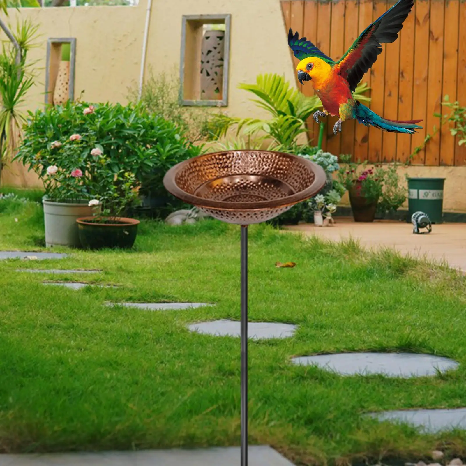 Железная ванна для птиц с садовыми кольями, подарок, простая сборка, станция для кормления, кормушка для птиц
Железная ванна для птиц с садовыми кольями, подарок, простая сборка, станция для кормления, кормушка для птиц