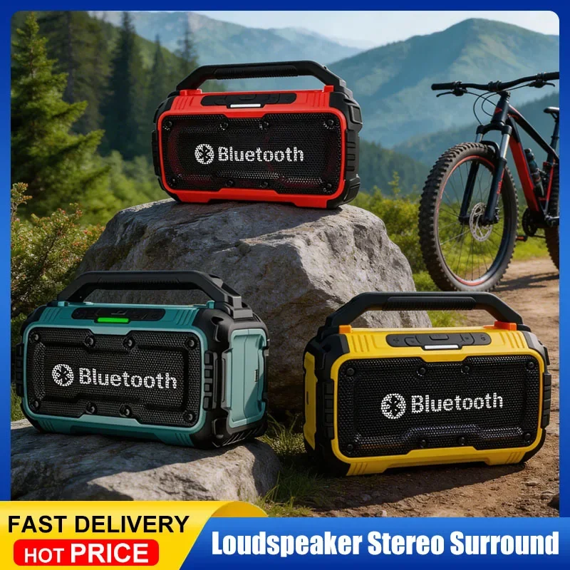 3D Stereo Outdoor Speaker Cordless Bluetooth Subwoofer Loudspeaker Stereo Surround Tool
3D Stereo Outdoor Speaker Cordless Bluetooth Subwoofer Loudspeaker Stereo Surround Tool