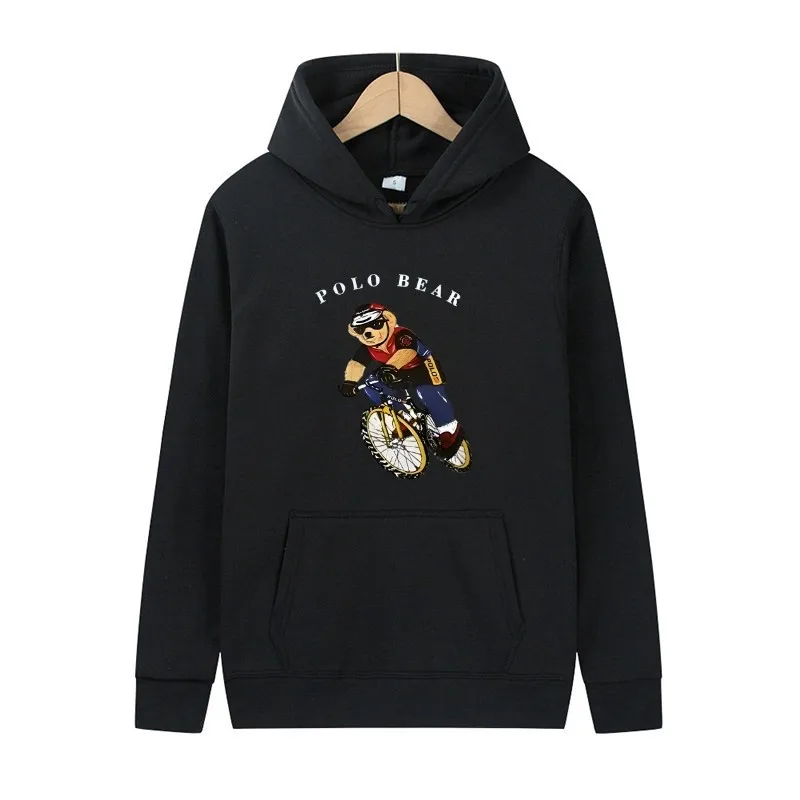 2025 New Teddy Bear hooded sweatshirt for boys Harajuku hoodie with fleece for autumn and winter
2025 New Teddy Bear hooded sweatshirt for boys Harajuku hoodie with fleece for autumn and winter