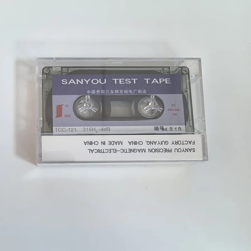 TEST TAPE SANYOU TCC-121 315HZ-4DB LEVEL ADJUSTMENT Recording reference level
TEST TAPE SANYOU TCC-121 315HZ-4DB LEVEL ADJUSTMENT Recording reference level