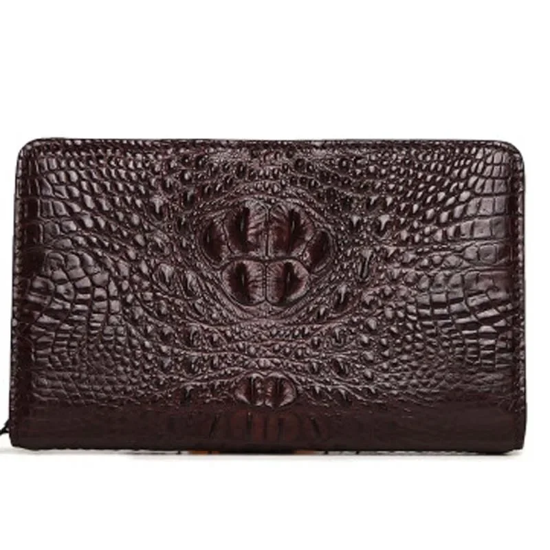 VVBrown men wallet new crocodile handbags business large capacity double zipper men clutch bag
VVBrown men wallet new crocodile handbags business large capacity double zipper men clutch bag