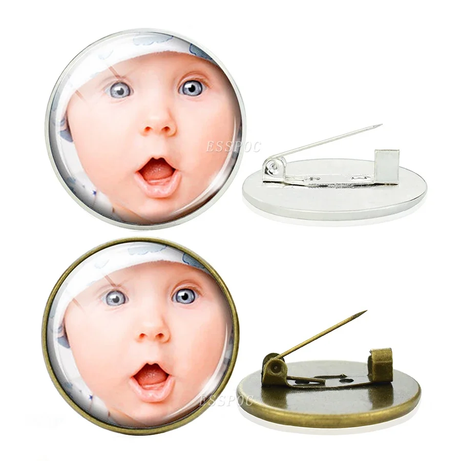 2PCS Personality Fashion Brooches Glass DIY Brooch Pin Your Friends Baby Mom Lover Custom Photo Birthday Gift for Family
2PCS Personality Fashion Brooches Glass DIY Brooch Pin Your Friends Baby Mom Lover Custom Photo Birthday Gift for Family