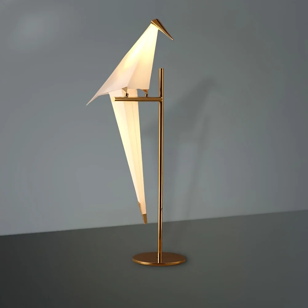new Modern Simple A Thousand Paper Crane Floor Lamp With LED Light Source Suitable For Dining Rooms, Living Rooms Balconies Bedr
new Modern Simple A Thousand Paper Crane Floor Lamp With LED Light Source Suitable For Dining Rooms, Living Rooms Balconies Bedr
