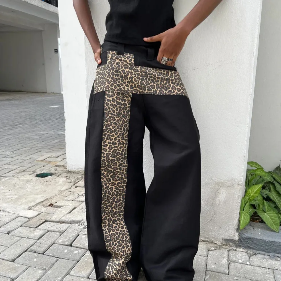 Versatile Wide Leg Pants for Men And Women Homemade Straight Cut Long Trousers Polyester Fabric Micro Stretch Jeans
Versatile Wide Leg Pants for Men And Women Homemade Straight Cut Long Trousers Polyester Fabric Micro Stretch Jeans