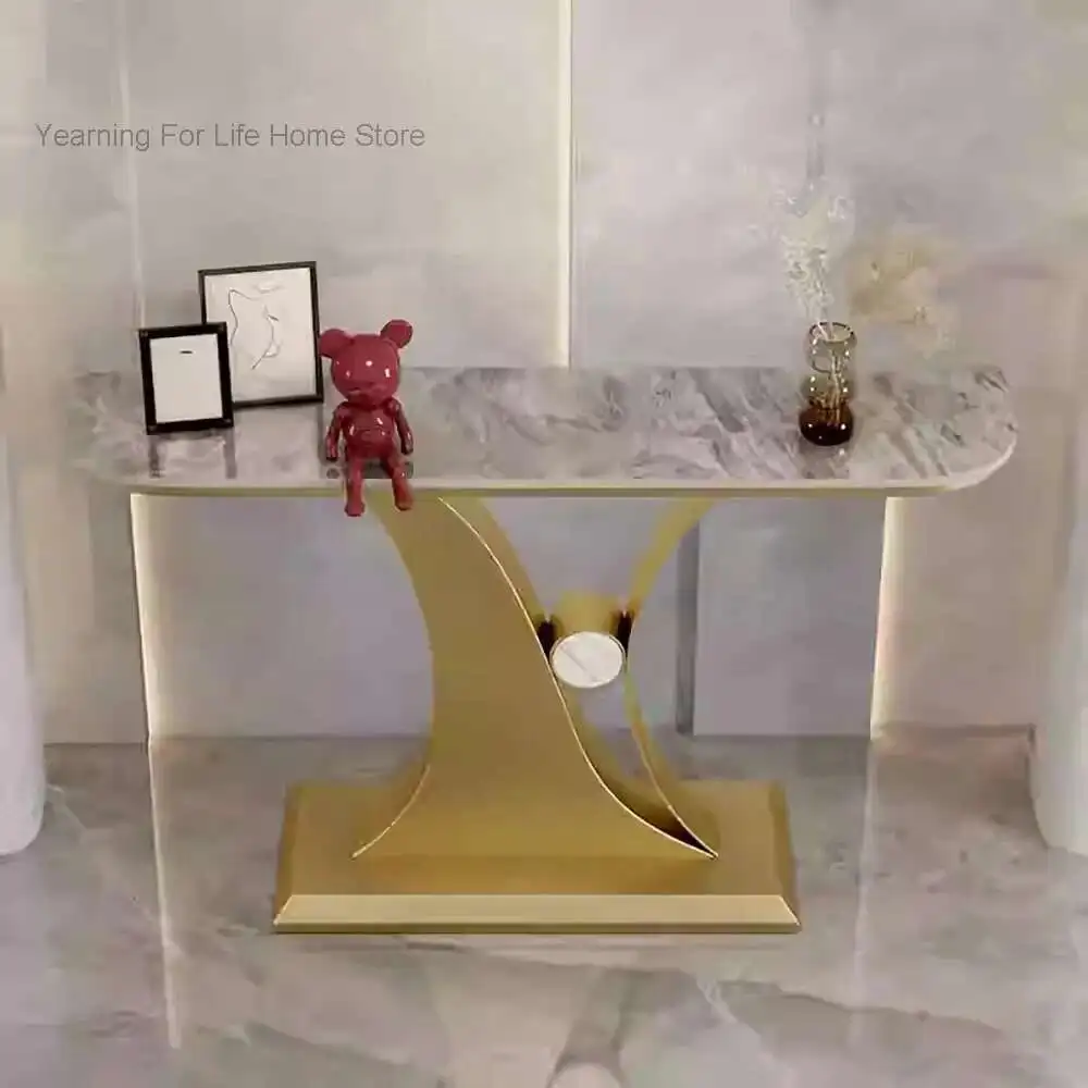 Modern Trendy Console Table Luxury Beauty Living Room Aesthetic Console Table Classic Design Woonkamer Tafel Home Furniture
Modern Trendy Console Table Luxury Beauty Living Room Aesthetic Console Table Classic Design Woonkamer Tafel Home Furniture