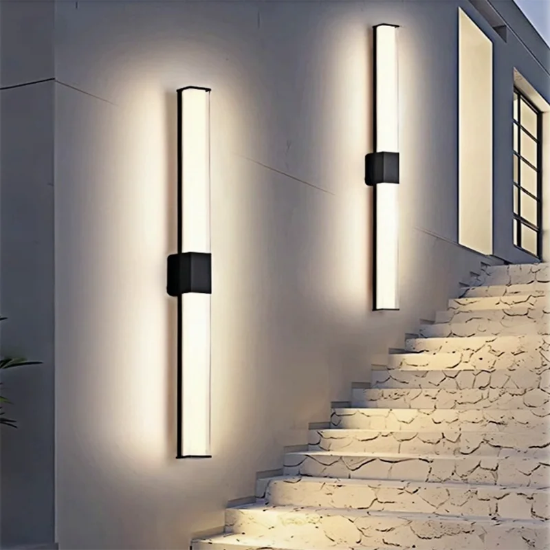 Waterproof outdoor wall lamp LED Long wall lamp IP65 Aluminum Light Garden Villa porch Sconce Light 110V 220V Sconce Luminaire
Waterproof outdoor wall lamp LED Long wall lamp IP65 Aluminum Light Garden Villa porch Sconce Light 110V 220V Sconce Luminaire