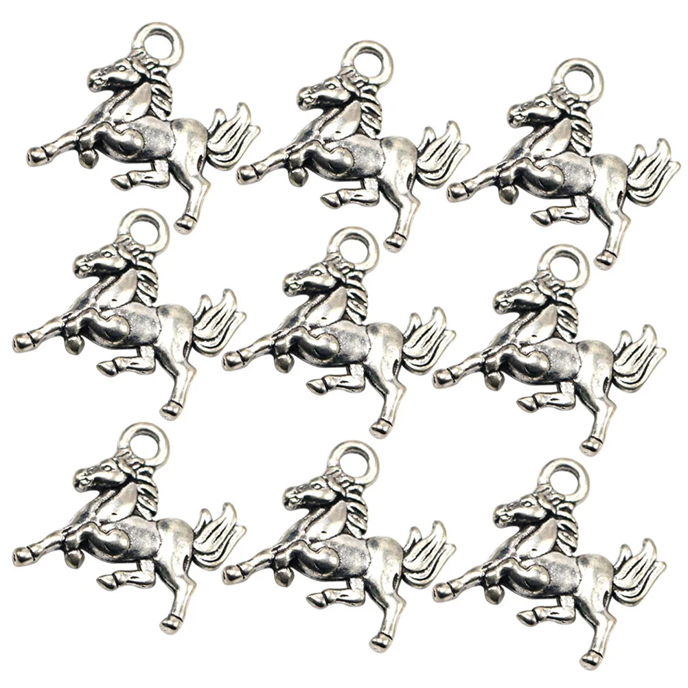 50Pcs Alloy Horse Pendants Chinese Zodiac Charms DIY Necklace Bracelet Accessories Unique Stylish Design Jewelry Making
50Pcs Alloy Horse Pendants Chinese Zodiac Charms DIY Necklace Bracelet Accessories Unique Stylish Design Jewelry Making