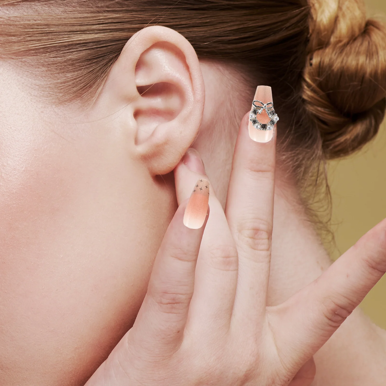 30Pcs Press on Nails Durable Material Chic Look with Pearl Bow Design Ideal for Everyday Use Or Special Events
30Pcs Press on Nails Durable Material Chic Look with Pearl Bow Design Ideal for Everyday Use Or Special Events