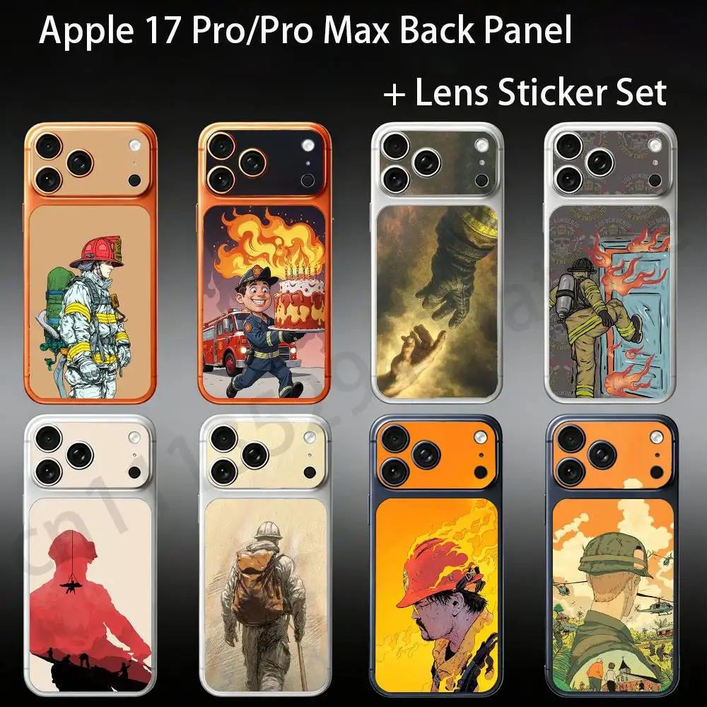 Fireman Firefighter For iPhone 17proMax/17pro Full Cover Decal Skin Wrap Colorful Rear Protective Sticker Film
Fireman Firefighter For iPhone 17proMax/17pro Full Cover Decal Skin Wrap Colorful Rear Protective Sticker Film
