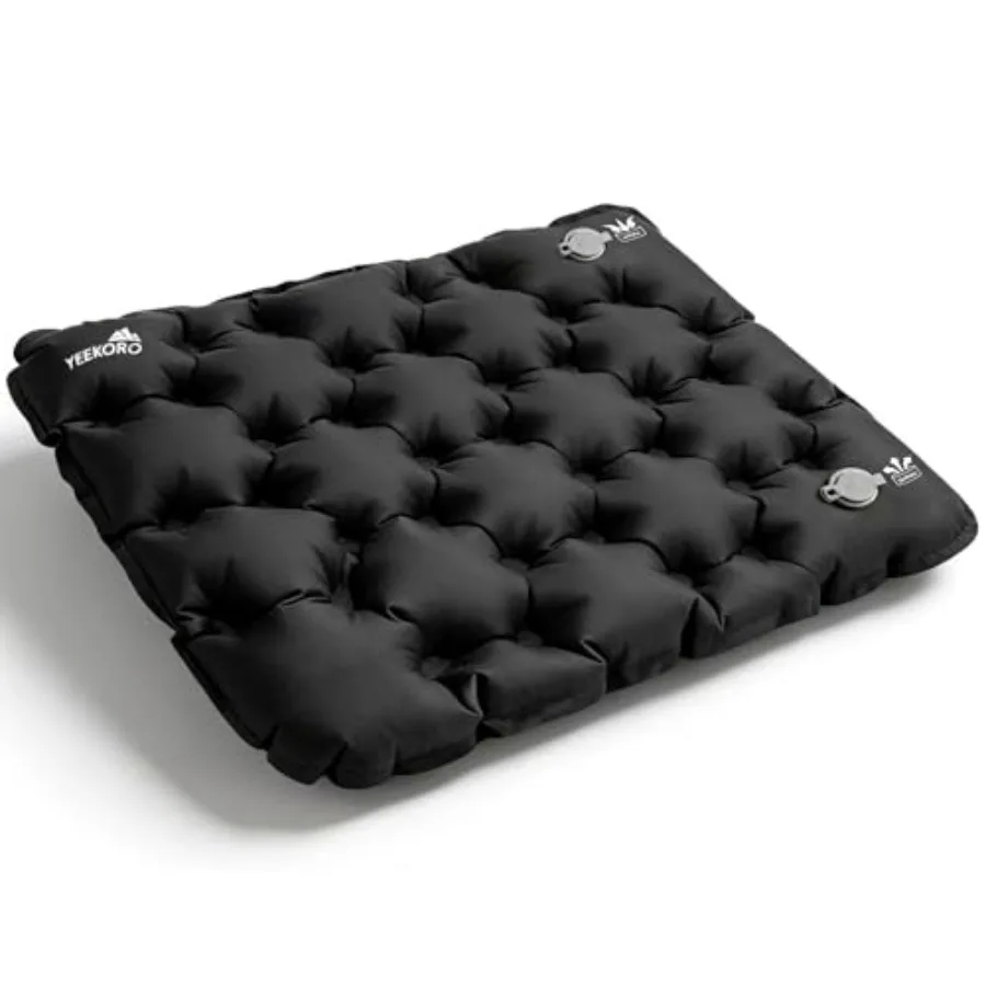Inflatable Seat Cushion, Lightweight Camping Air Sitting Pad with Repair Cloths, Waterproof Air Cushion, Portable Air Seat Cush
Inflatable Seat Cushion, Lightweight Camping Air Sitting Pad with Repair Cloths, Waterproof Air Cushion, Portable Air Seat Cush