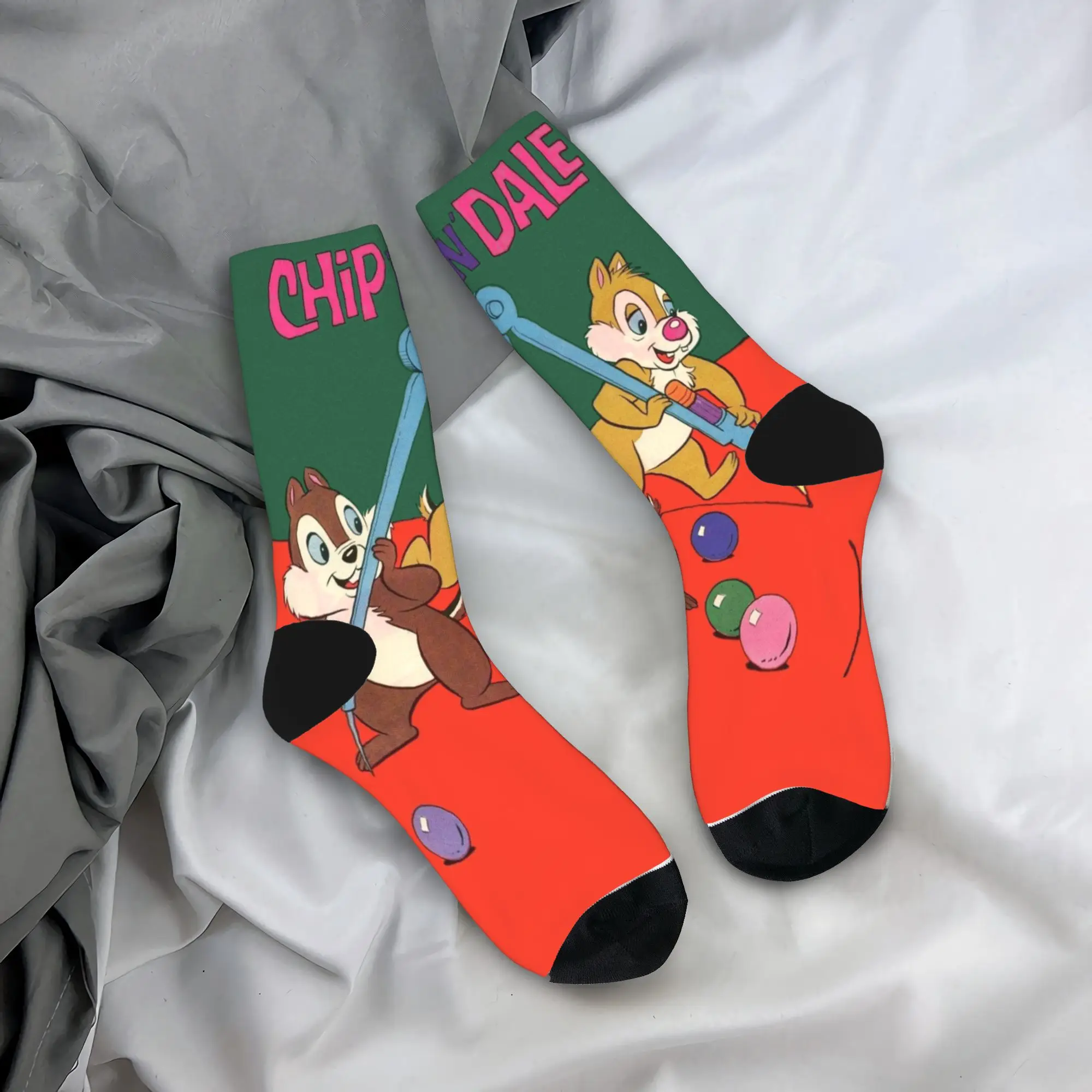 Носки Chips 'n' Dales, повседневные чулки с рисунком белки, мягкие дышащие спортивные носки унисекс, нескользящие носки с графическим рисунком
Носки Chips 'n' Dales, повседневные чулки с рисунком белки, мягкие дышащие спортивные носки унисекс, нескользящие носки с графическим рисунком