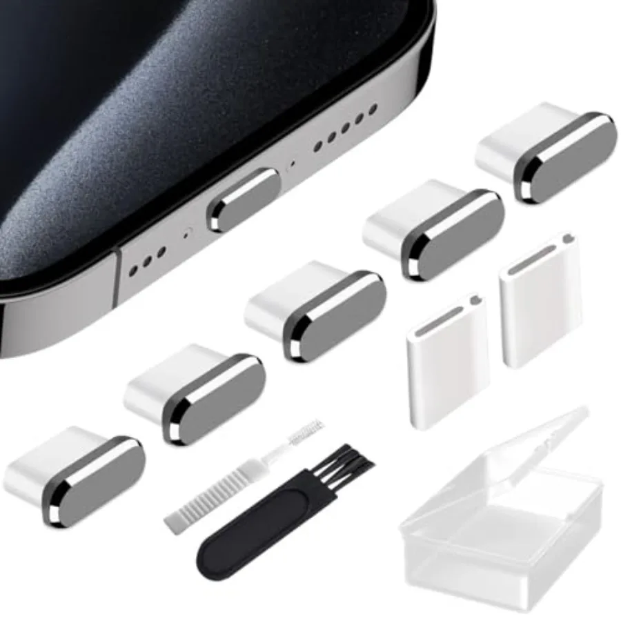 USB C Anti Dust Plugs Compatiable with iPhone 16 15 Pro Max Plus S25 S24 Ultra Pixel Moto, Type C Charging Port Cover 5 Pack Ch
USB C Anti Dust Plugs Compatiable with iPhone 16 15 Pro Max Plus S25 S24 Ultra Pixel Moto, Type C Charging Port Cover 5 Pack Ch