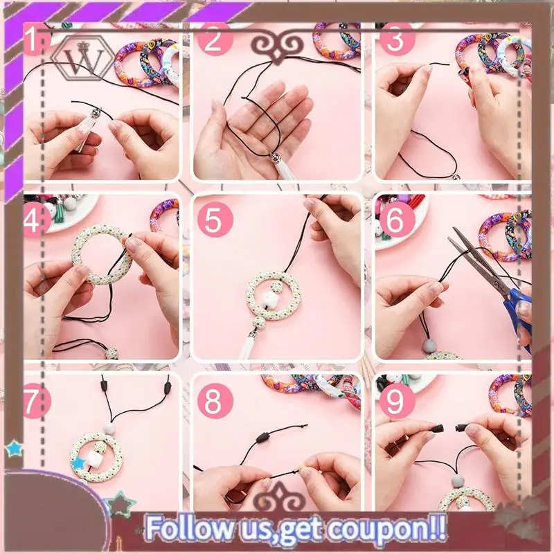 30 Sets Silicone Beaded Ring Making Kit 65Mm Round Silicone Bead Rings And Keychain Tassels Bulk For DIY Keys Durable
30 Sets Silicone Beaded Ring Making Kit 65Mm Round Silicone Bead Rings And Keychain Tassels Bulk For DIY Keys Durable