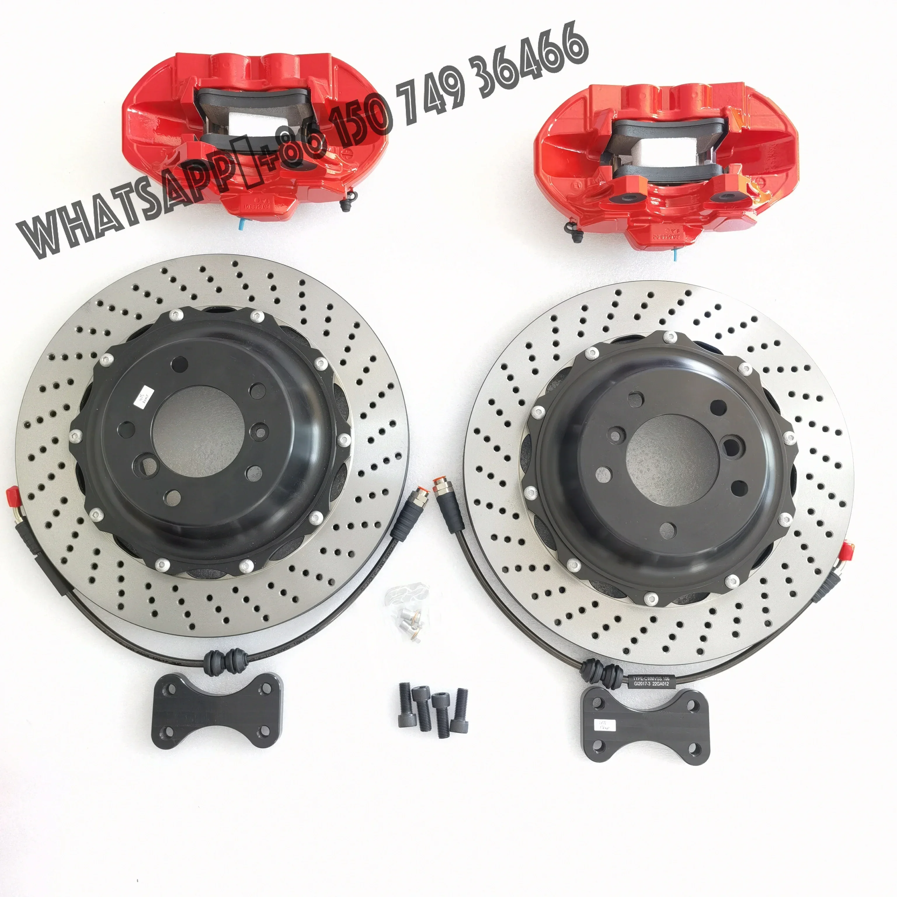 Hot 4 Pot Brake System Universal Modified 380*28mm Disc Rear Wheel Big Brake Kit for E46 Condition New
Hot 4 Pot Brake System Universal Modified 380*28mm Disc Rear Wheel Big Brake Kit for E46 Condition New