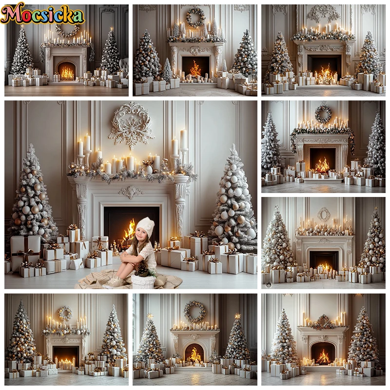 Mocsicka Christmas Fireplace Background Photography Candle Xmas Tree Gifts Palace Wall Backdrop Room Decoration Wallpaper Studio
Mocsicka Christmas Fireplace Background Photography Candle Xmas Tree Gifts Palace Wall Backdrop Room Decoration Wallpaper Studio