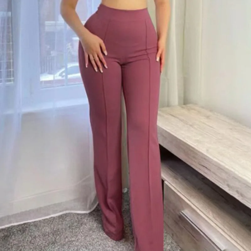 2025 Spring and Autumn New Temperament Commuter Micro-pull Trousers Versatile Fashion Wide-leg Trousers Women
2025 Spring and Autumn New Temperament Commuter Micro-pull Trousers Versatile Fashion Wide-leg Trousers Women